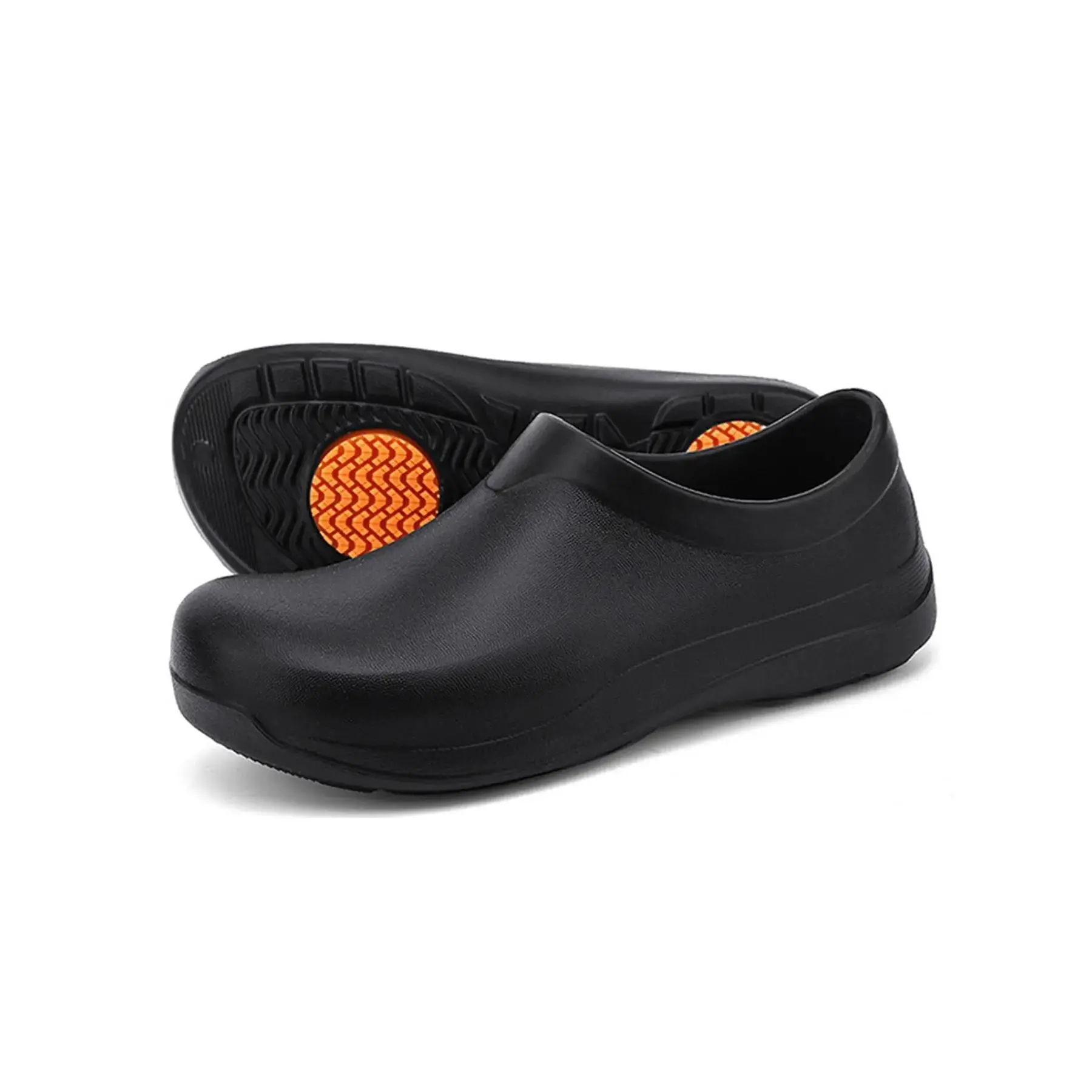 Casual Clogs for Chefs Nurses, EVA Upper Lightweight Waterproof Shoes for Kitchen Staff, Outdoor Work Sports & Outdoor Footwear